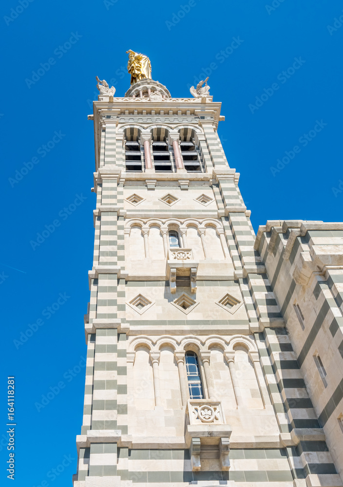 Notre-Dame de la Guard in Marseille Notre-Dame de la Guard in Marseille