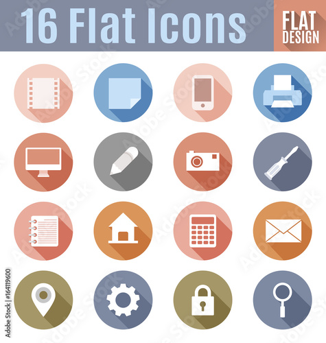 icon flat design