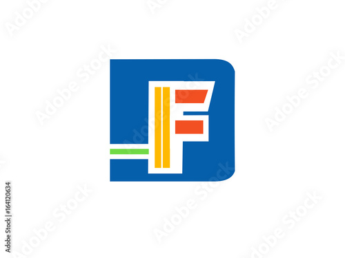 Free Download DF Initial Logo for your startup venture - GFXLoad