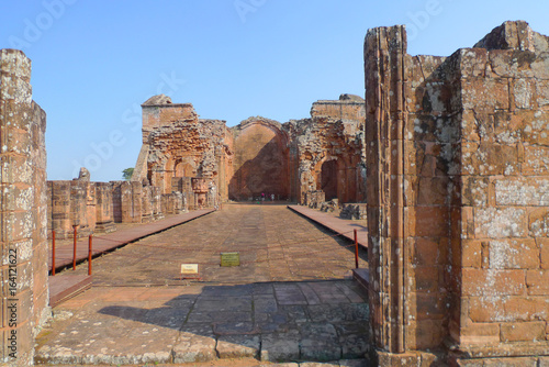 Trinidad ruins at Paraguay photo