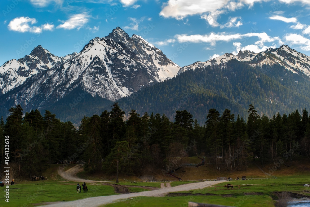 Equestrian Tours in the mountains