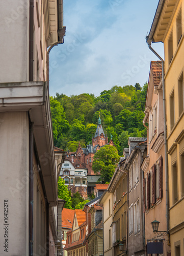 Heidelberg Castle from old town