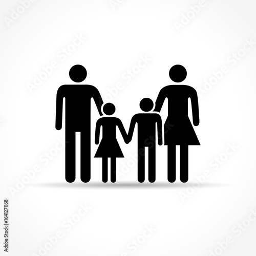 family icon on white background
