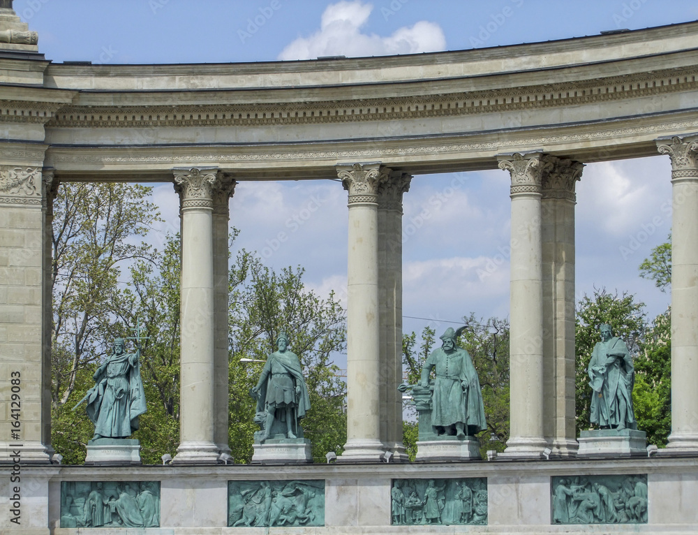 Fototapeta premium Plac Bohaterów w Budapeszcie