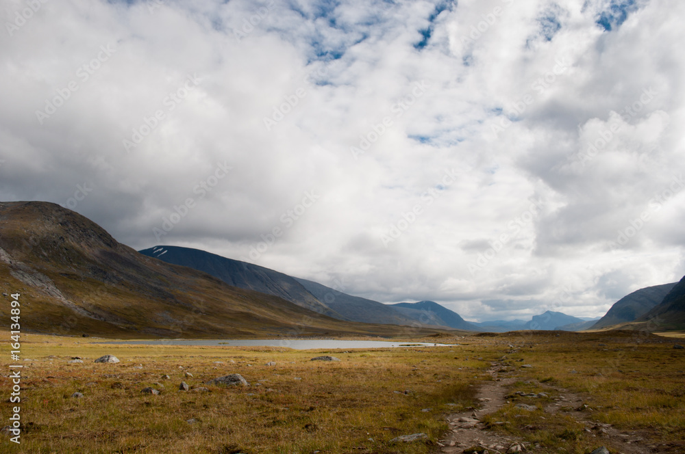 Kungsleden Hiking Trail Sweden Scandinavia Kungsleden Hiking Trail Sweden Scandinavia