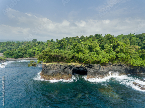 Aerial Photography of Beaches in Equatorial Guinea