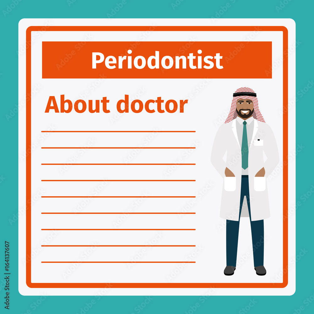 Medical notes about periodontist Medical notes about periodontist