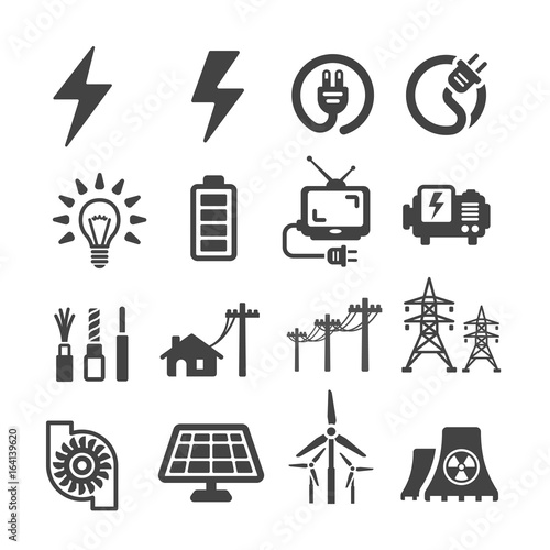 electric icon
 photo