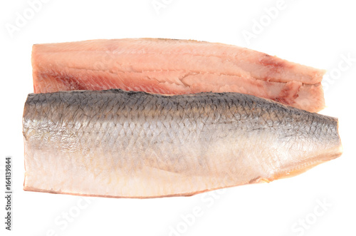 Herring on a white background