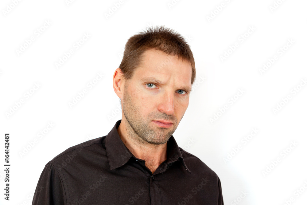 The young man frowned, looking appreciatively The young man frowned, looking appreciatively