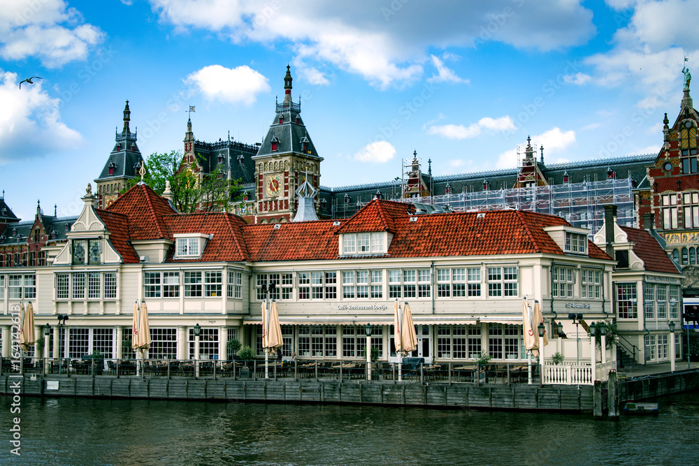 Fototapeta premium Amsterdam City View