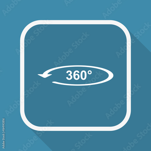 App Button mit Schatten - 360 Grad