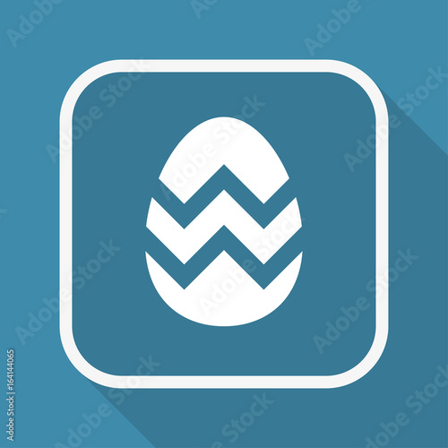 App Button mit Schatten - Osterei