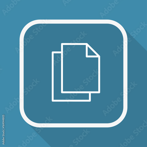 App Button mit Schatten - Dokumente