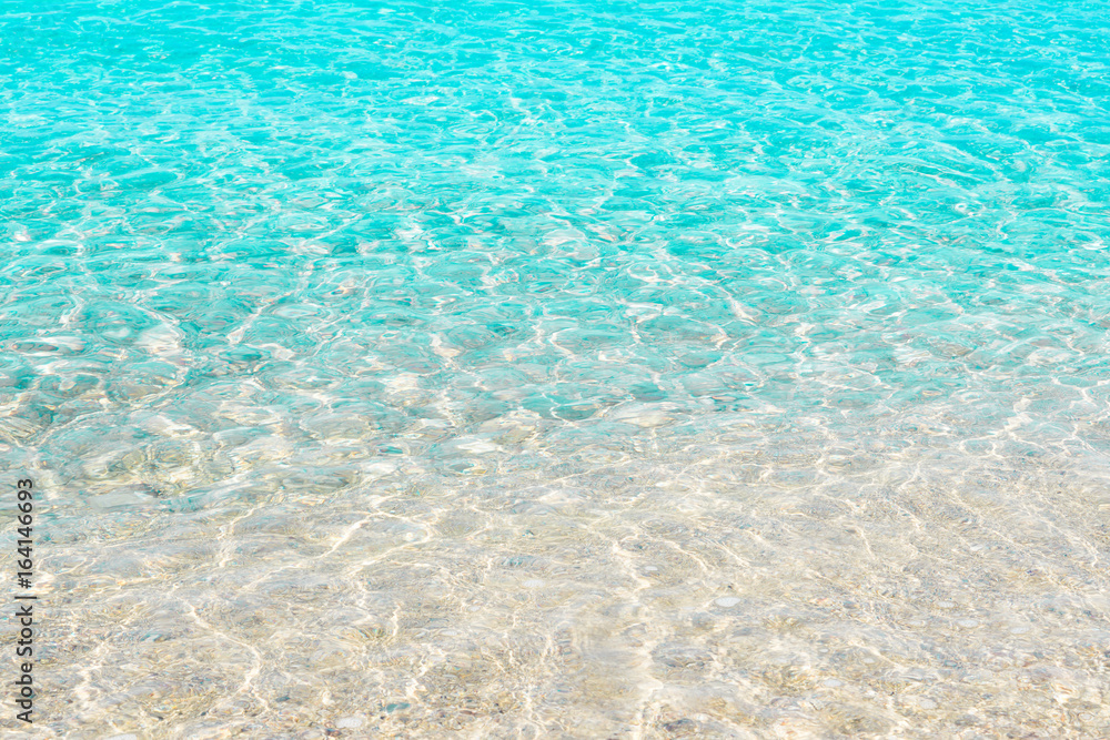Clear, Transparent Turquoise Water On The Mediterranean Sea. Background  Image, Texture Stock Photo, Picture and Royalty Free Image. Image 131374131.