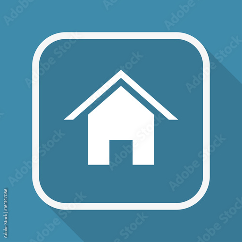 App Button mit Schatten - Zuhause