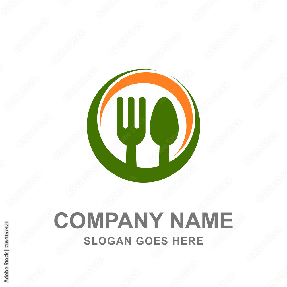 Restaurant Logo Kitchen Culinary Spoon Fork Food Cooking Chef Vector Design Business Template Restaurant Logo Kitchen Culinary Spoon Fork Food Cooking Chef Vector Design Business Template