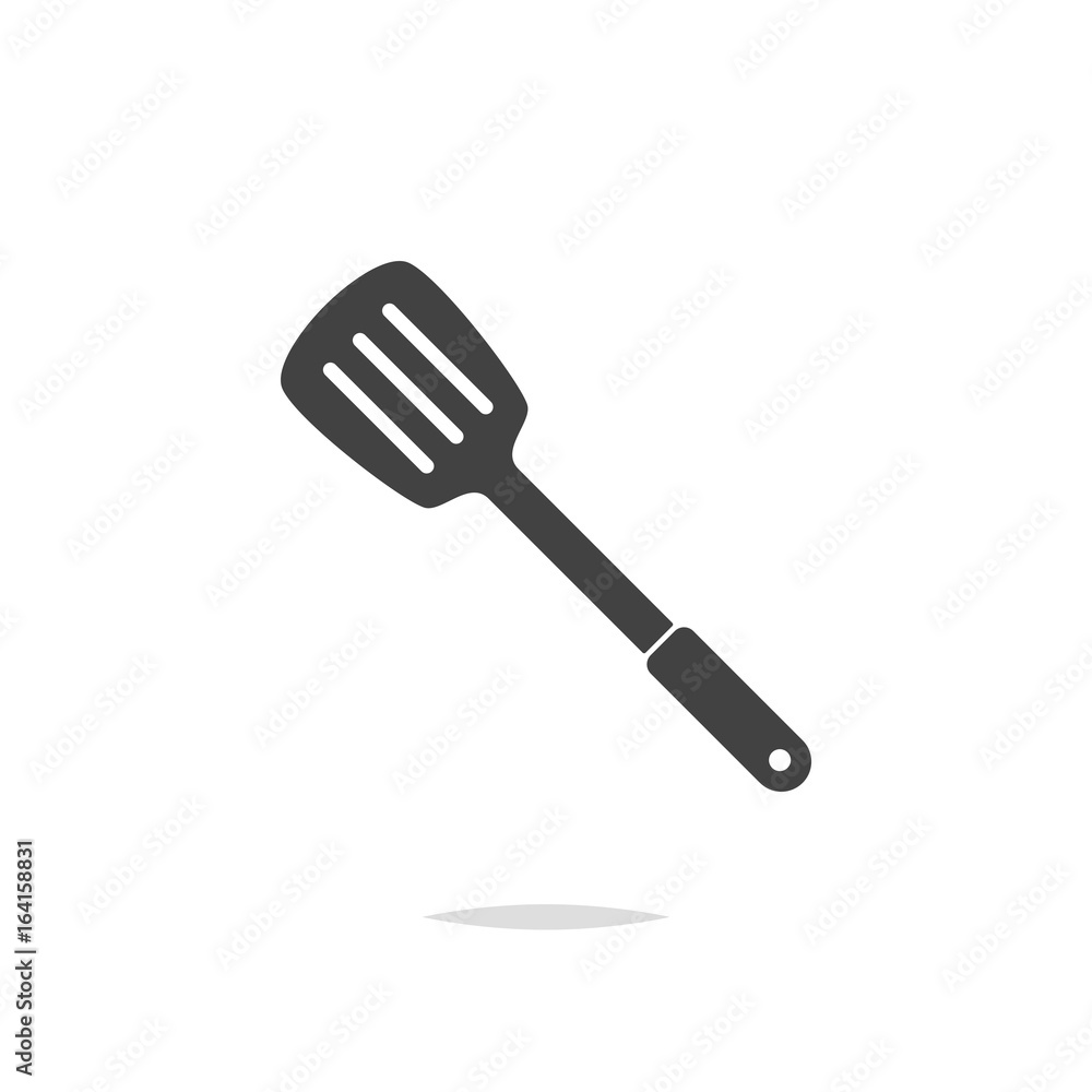 Spatula icon vector isolated Spatula icon vector isolated