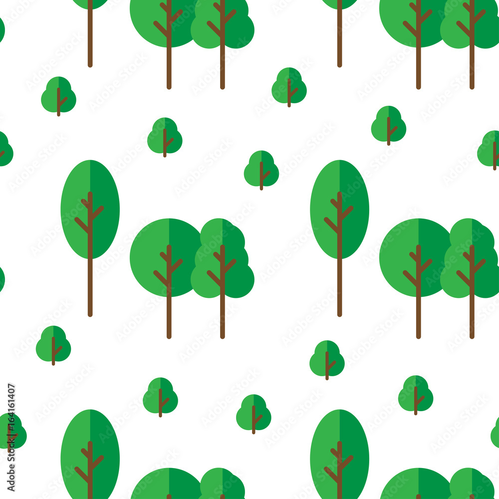 forest seamless pattern