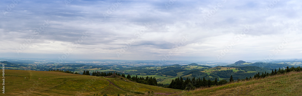 Ausblick Panorama Rhön