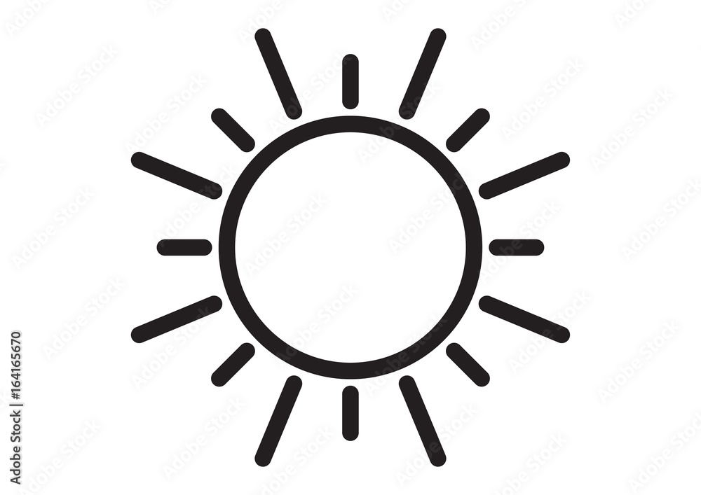 sunny weather icon