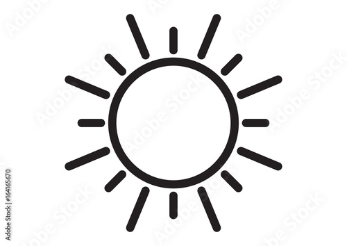 sunny weather icon