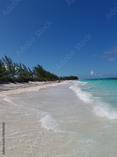 The beach