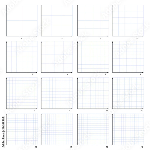 Coordinate plane four quarters