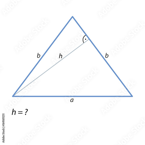 The problem of calculating the side-induced height