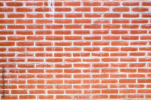 old red brick wall texture background  
