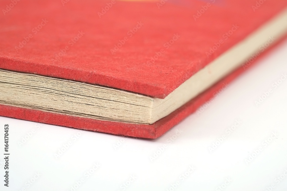 Red notebook handmade