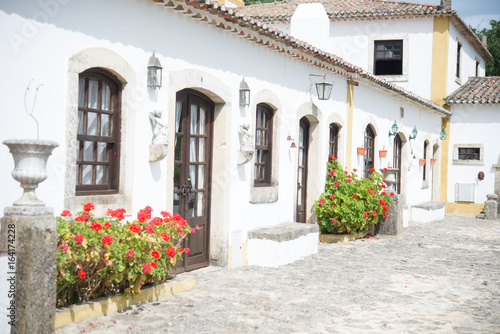 Fototapeta Naklejka Na Ścianę i Meble -  Old charming street in portugal village