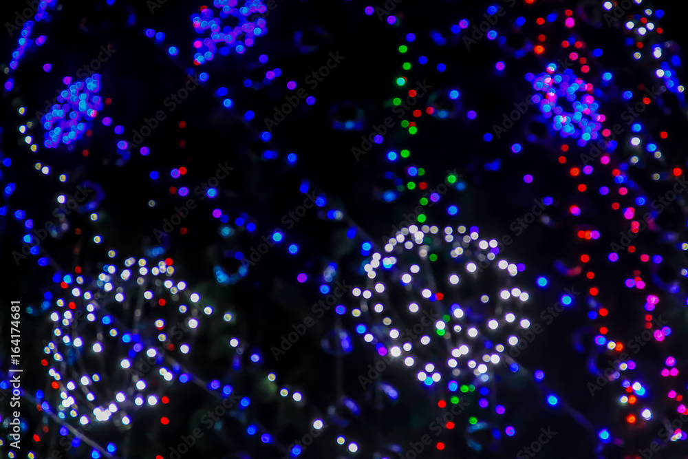 Christmas background. Festive xmas abstract background with bokeh blurred lights Christmas background. Festive xmas abstract background with bokeh blurred lights