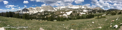 Snowy Range of the Rocky Mountains in Wyoming