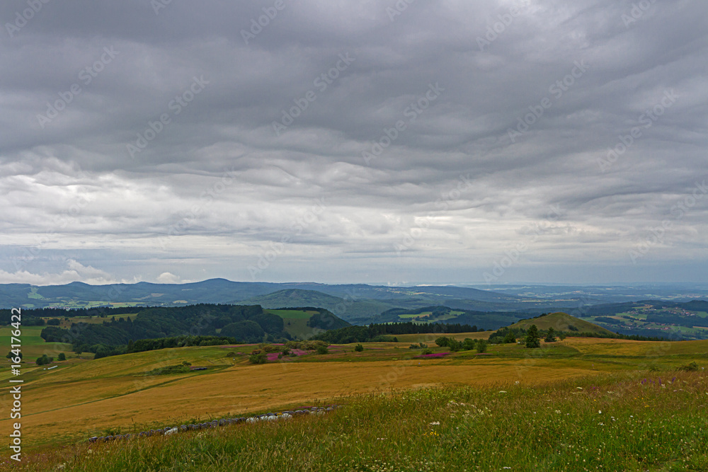 Schöne Aussicht Rhön Panorama