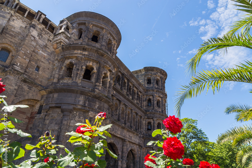 Obraz premium Porta Nigra in Trier Rheinland Pfalz Deutschland