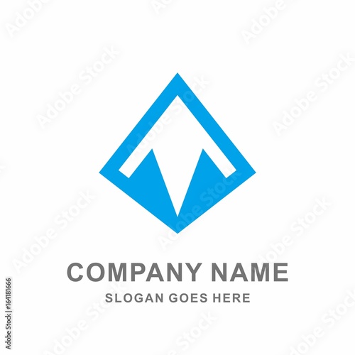 Free Download Geometric Triangle Wings Arrow Paper Plane Architecture Interior Building Business Company Stock Vector Logo Design Template - GFXLoad