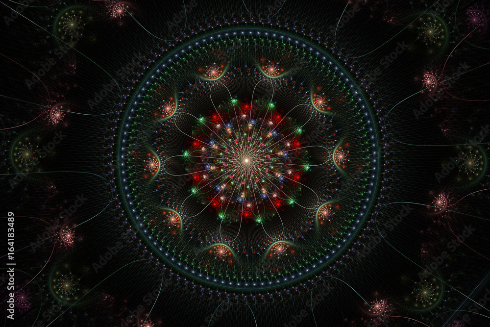 Computer Generated Fractal Image Computer Generated Fractal Image