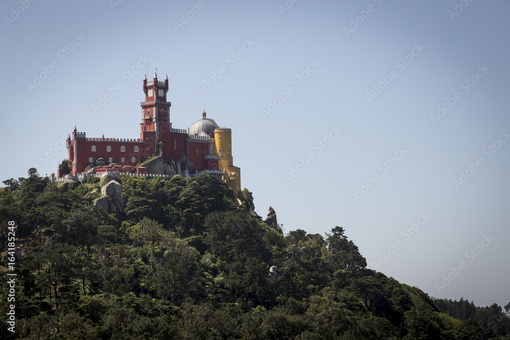 Landscape of the city of Sintra.
