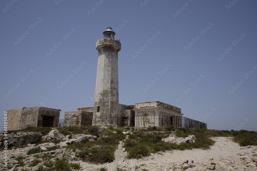 lighthouse in sicily