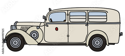 Vintage ambulance