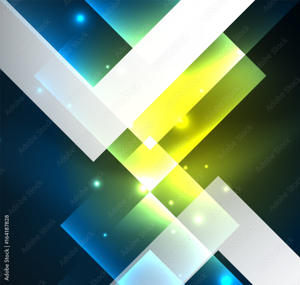Dark background design with squares and shiny glowing effects Dark background design with squares and shiny glowing effects