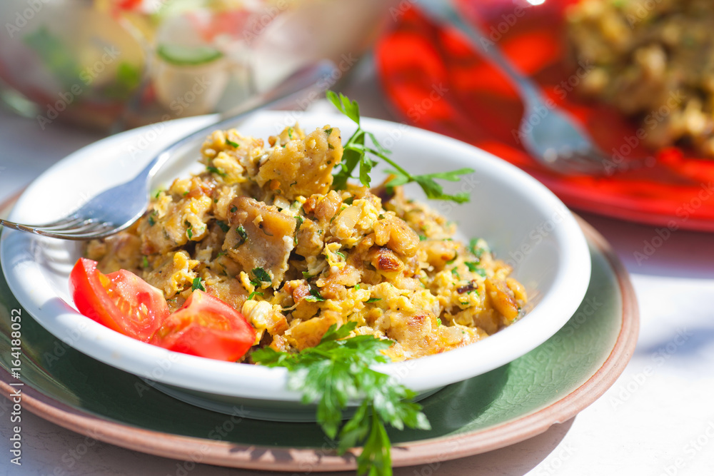 Geröstete Knödel Geröstete Knödel