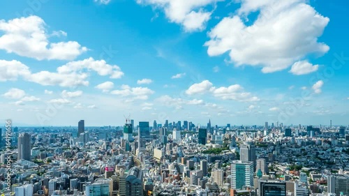 4K・東京風景・タイムラプス