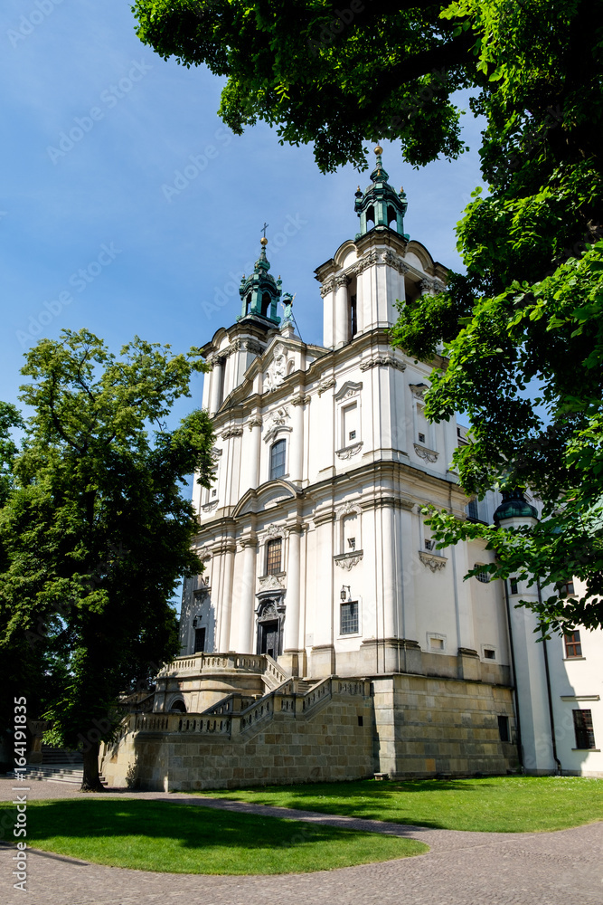 Saint Stanislaus Church at Skałka in Krakow, Poland.