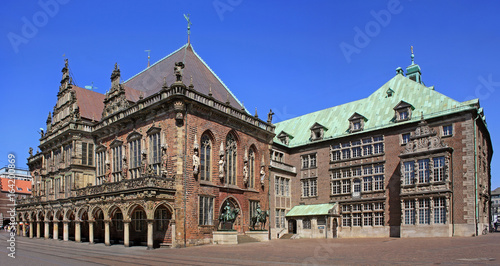 Old town hall building in Bremen