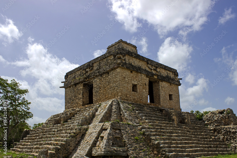 Mayan Pyramid, Yucatan, Mexico