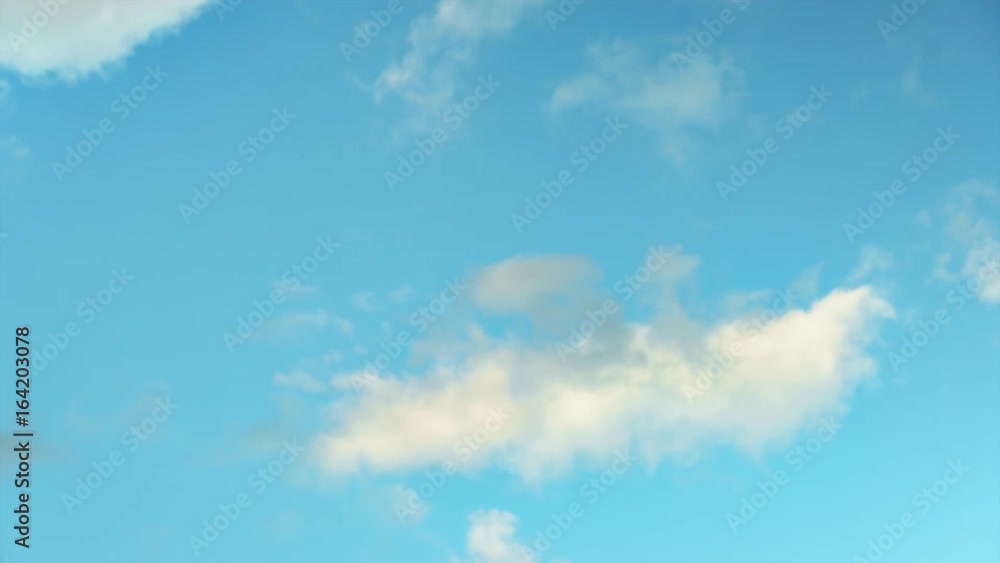 Clouds in the sky moving through space. Day timelapse Clouds in the sky moving through space. Day timelapse