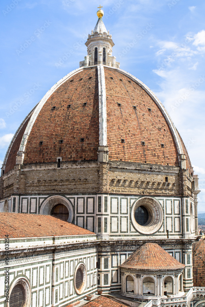 Fototapeta premium The Basilica di Santa Maria del Fiore, Florence, Italy.