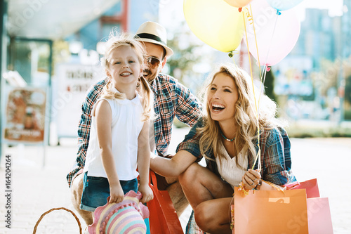 Family shopping time